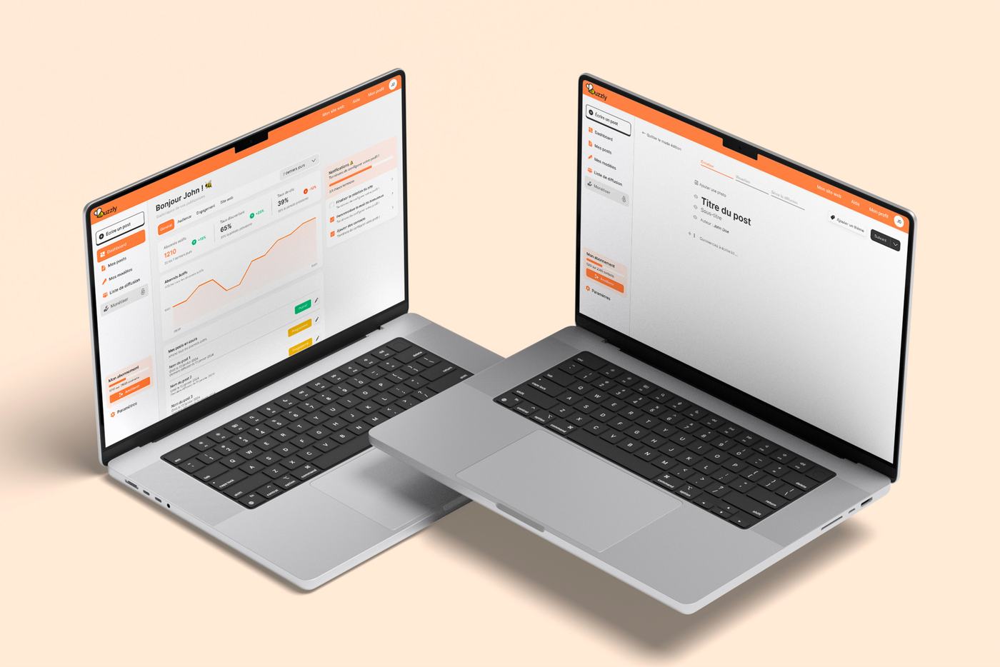 Buzzly, projet réalisé par Mirai Tech