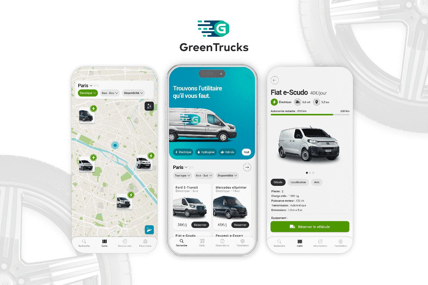 GreenTrucks, projet réalisé par Mirai Tech